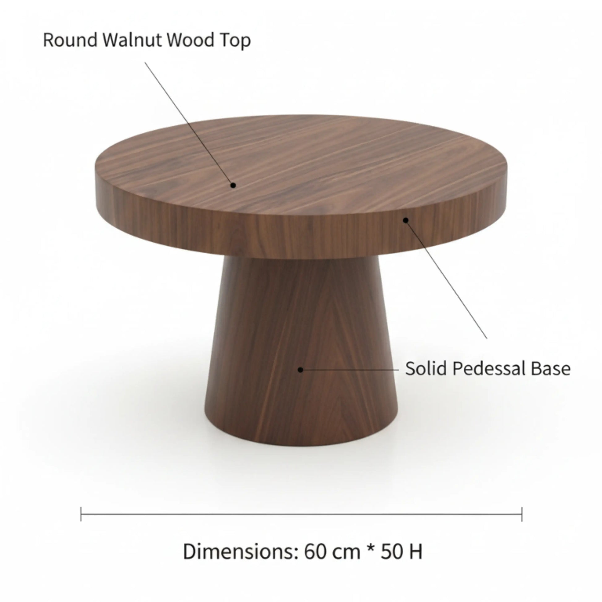 Round Coffee Table for Living Room | Modern Coffee Tables Design, Decor & Tray Ideas - Terrva